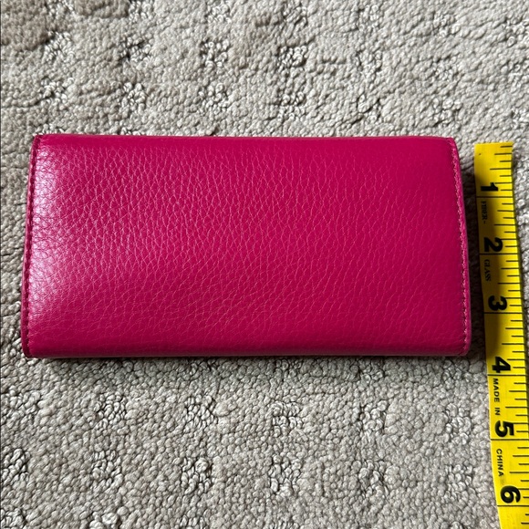 Tory Burch Fuchsia Leather jewelry  Holder - Picture 6 of 6